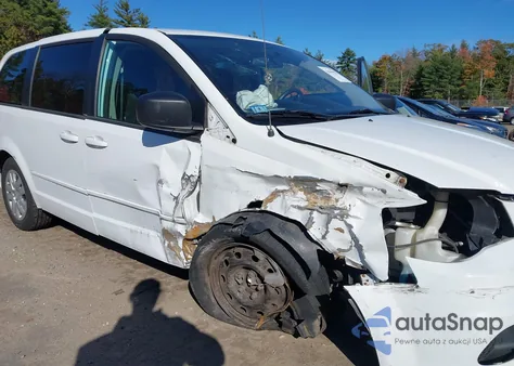 2013 Dodge Grand Caravan Se из США, поврежденный, VIN 2C4RDGBG5DR814008